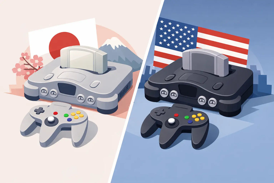 Japanese N64 vs US N64: What Collectors Need