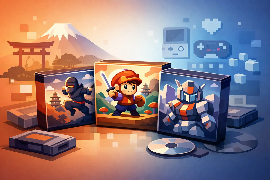 Authentic Japanese Game Boxes Matter