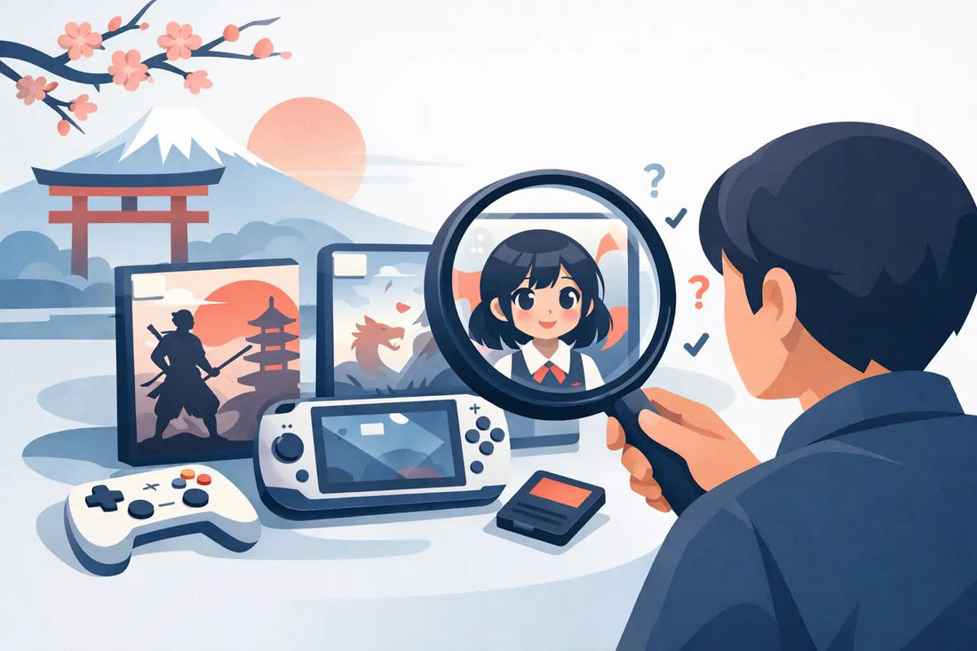 How to Spot Authentic Japanese Games