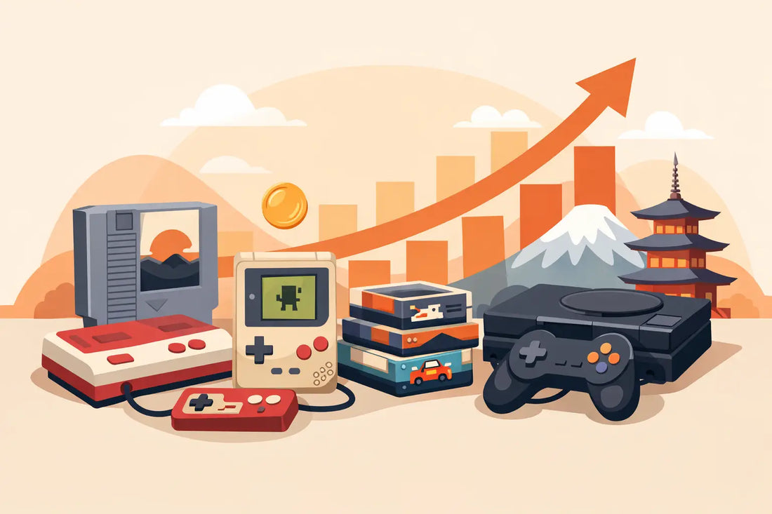 Japanese Retro Game Market Trends for Collectors