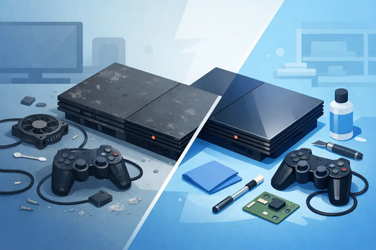 Restoring a Japanese Junk PS2 the Right Way