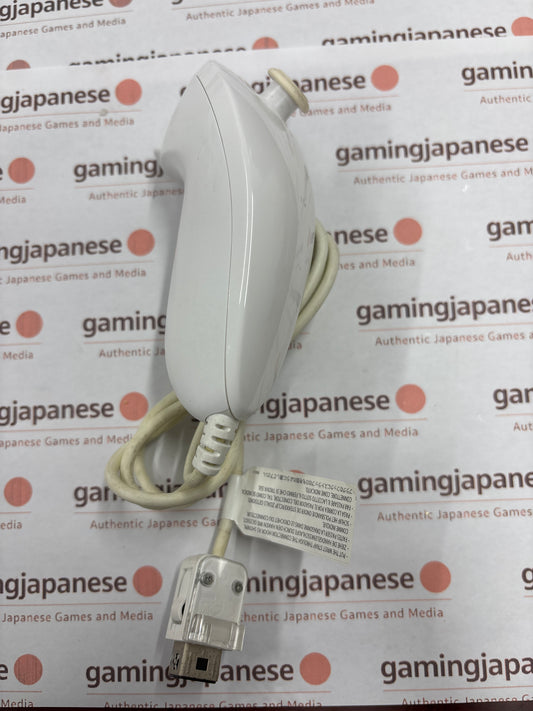 Nintendo Wii Nunchuk <white> Japanese Import NTSC-J Japanese Import