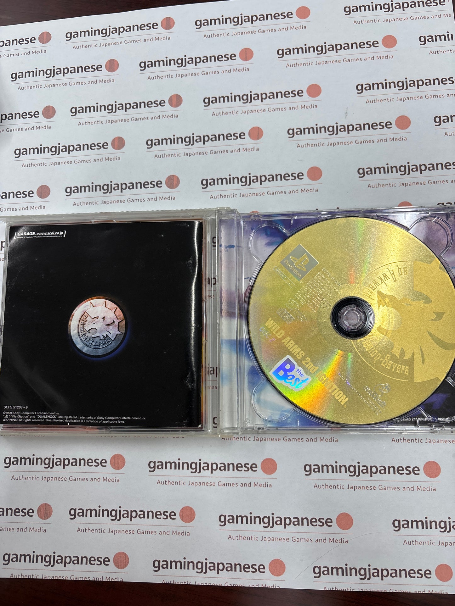 Wild Arms 2nd Ignition [PS1] Japan Exclusive {used}