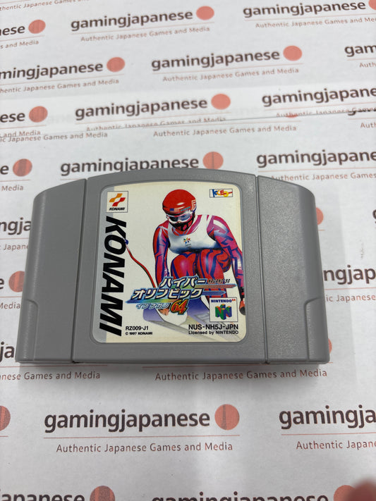 Hyper Olympic in Nagano 64 [N64] Japan Exclusive {used}