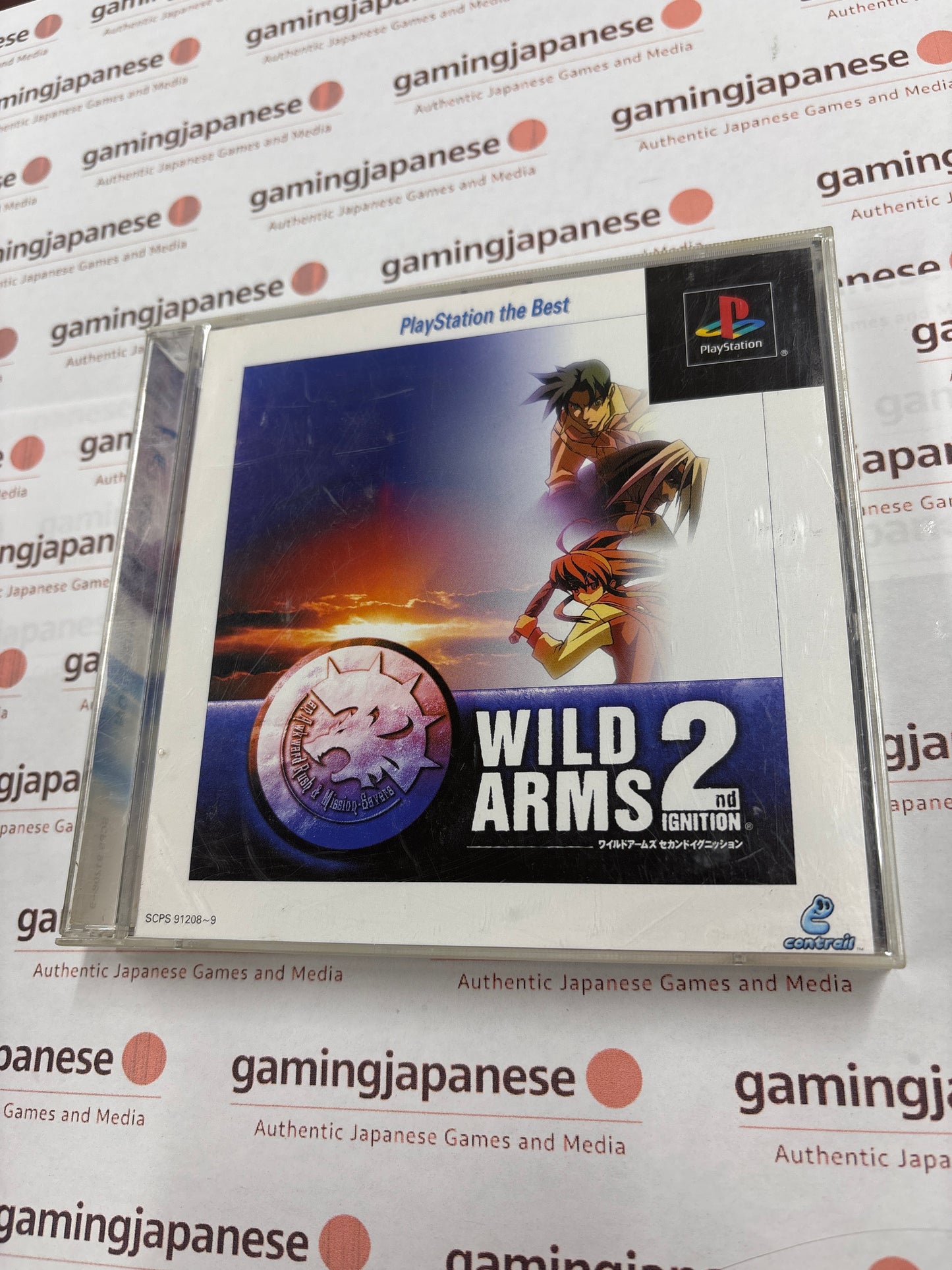 Wild Arms 2nd Ignition [PS1] Japan Exclusive {used}