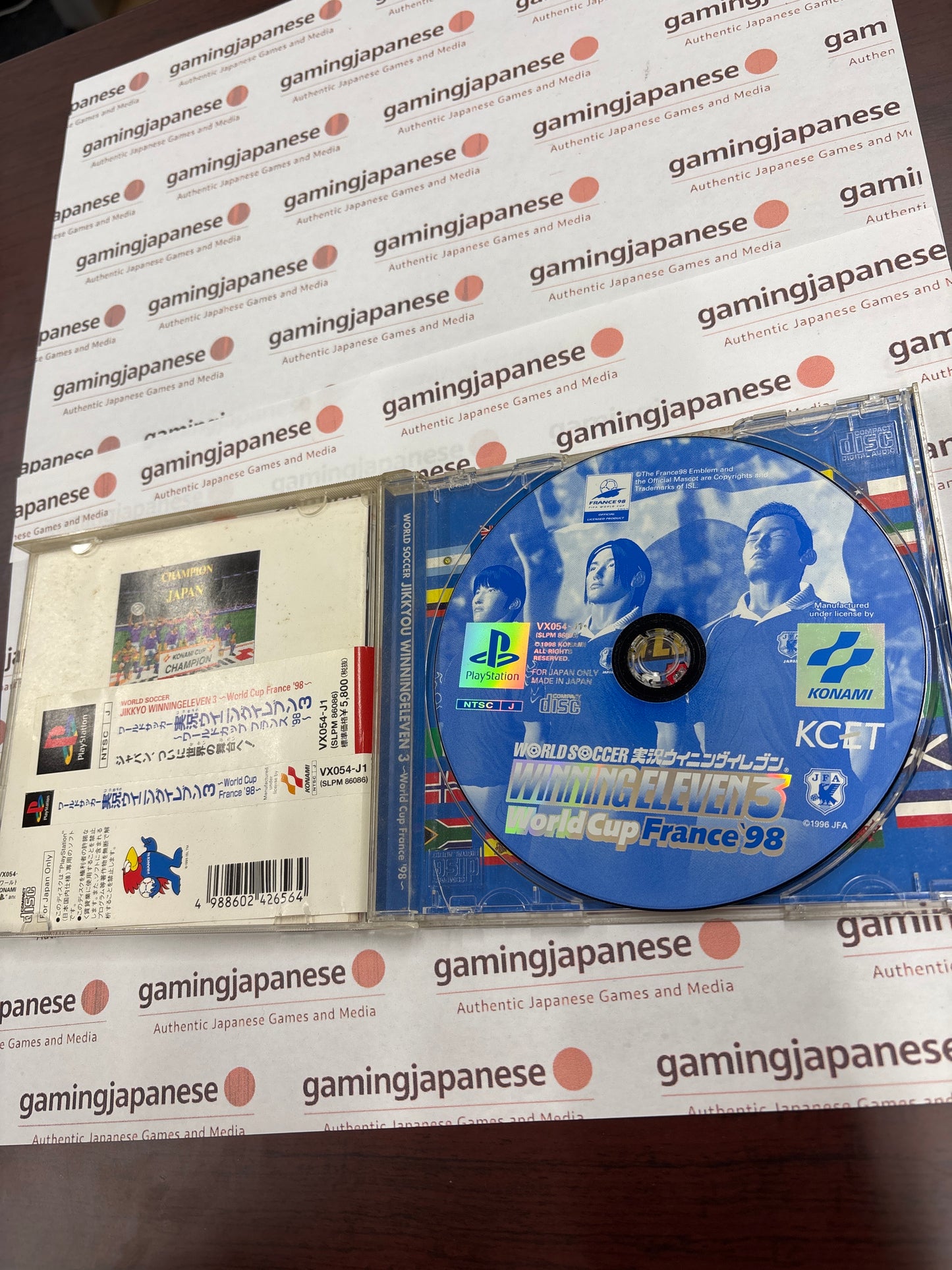 World Soccer: Winning Eleven 3 World Cup France '98 [PS1] Japan Exclusive {used}