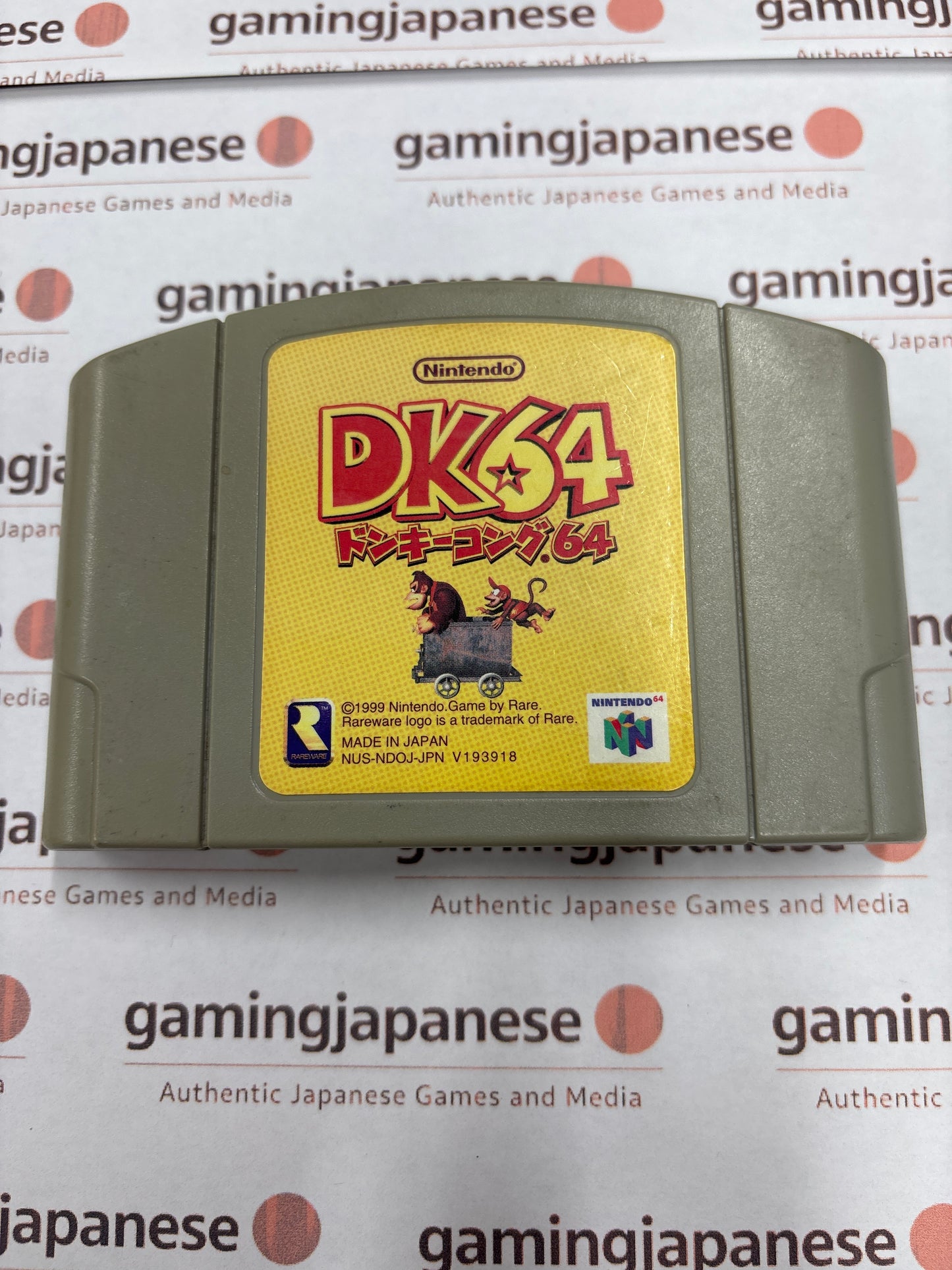 Donkey Kong 64 [N64] Japanese Import {heavily used}