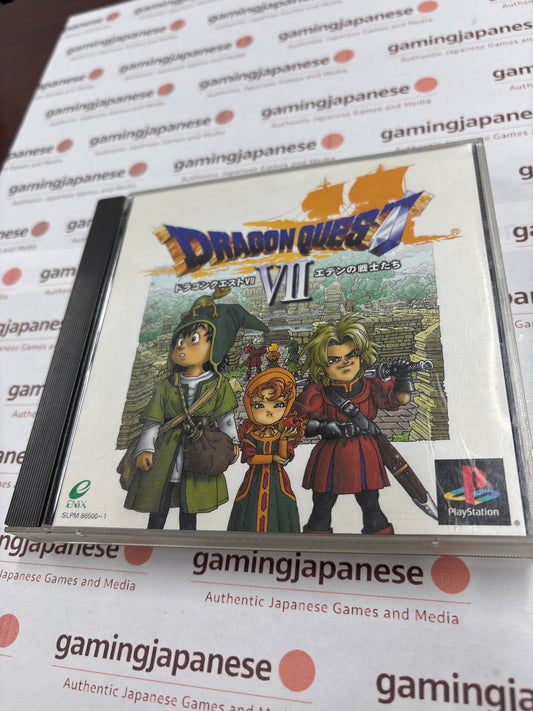 Dragon Quest VII: Warriors of Eden [PS1] Japan Exclusive {heavily used}