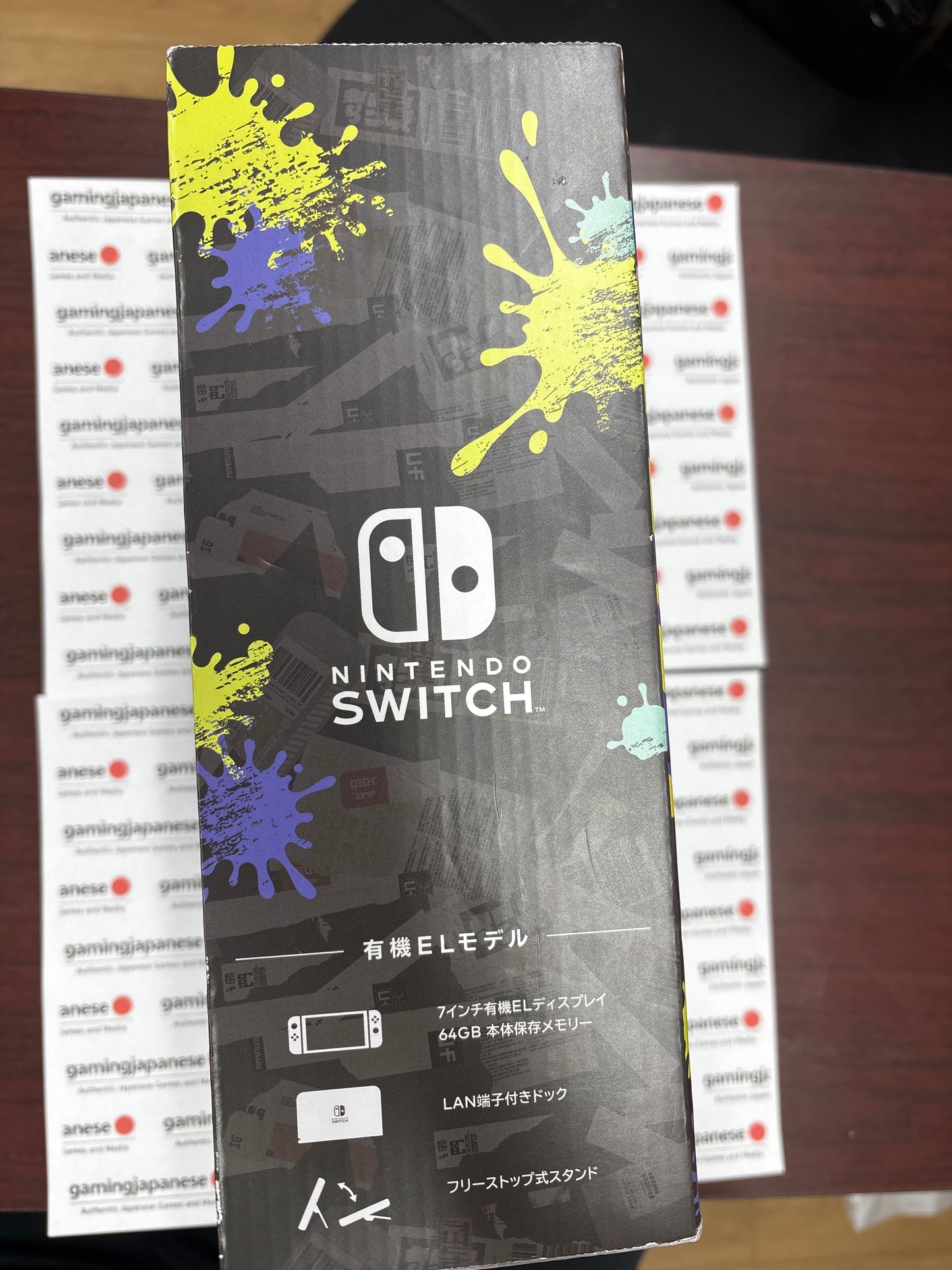 Nintendo Switch OLED (Nintendo Switch 有機ELモデル) <console — Splatoon 3 Edition> Japanese Import {used}