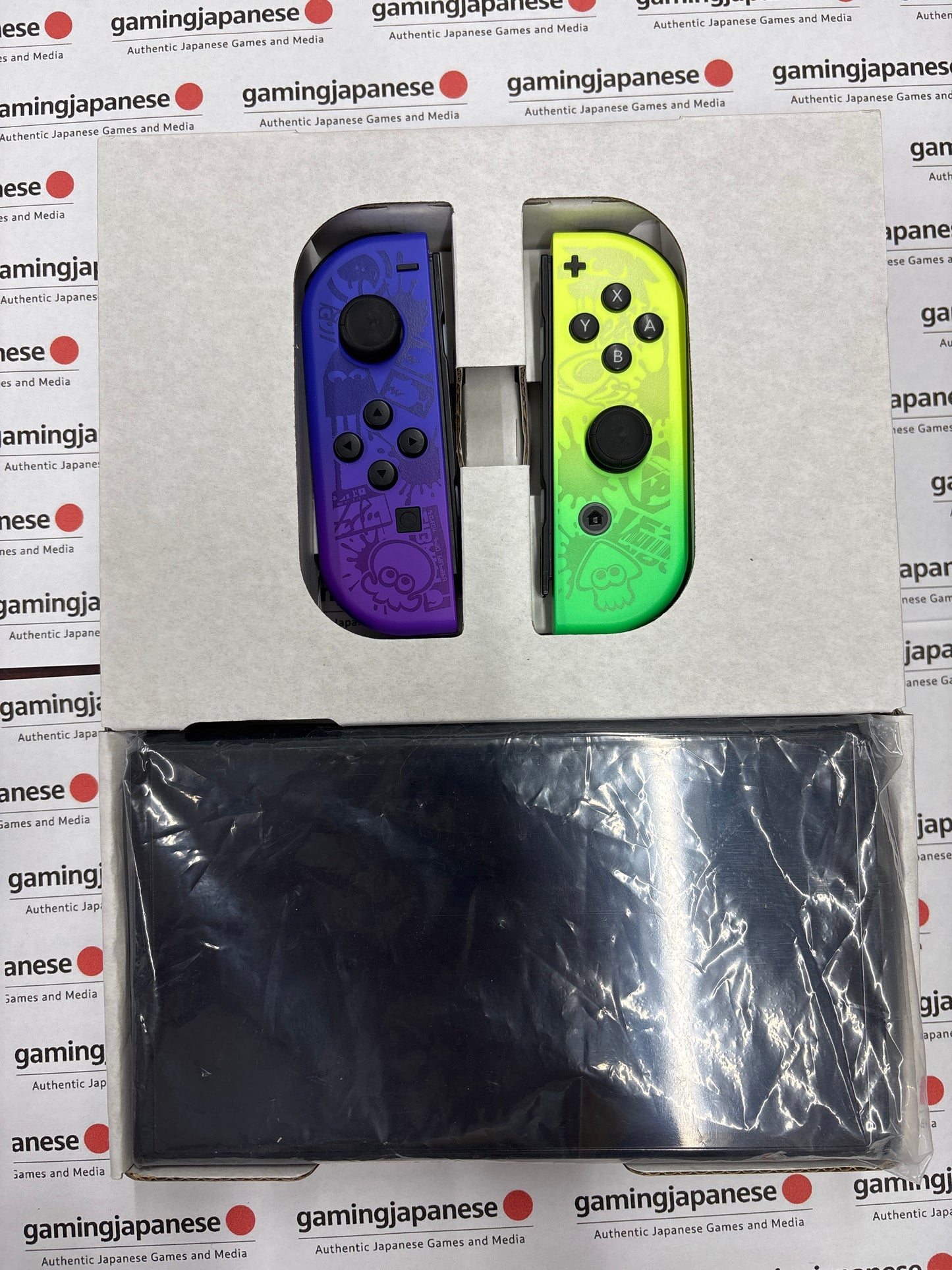 Nintendo Switch OLED (Nintendo Switch 有機ELモデル) <console — Splatoon 3 Edition> Japanese Import {used}