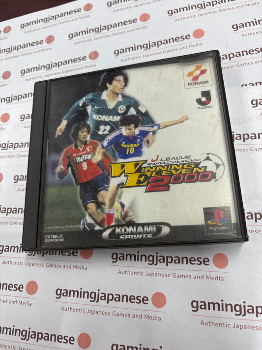 J.League Jikkyō Winning Eleven 2000 [PS1] Japan Exclusive {used}