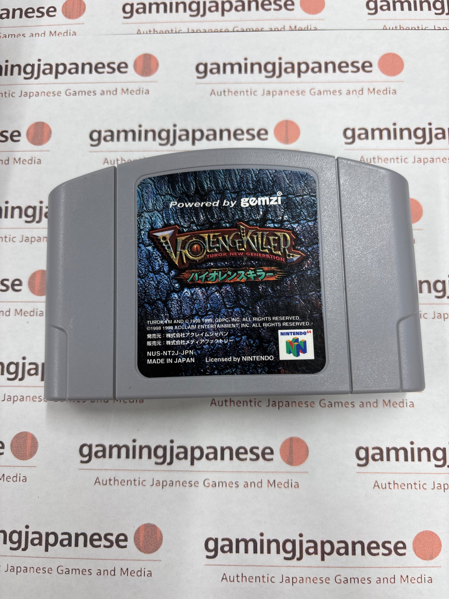 Violence Killer: Turok New Generation [N64] Japan Exclusive {used}