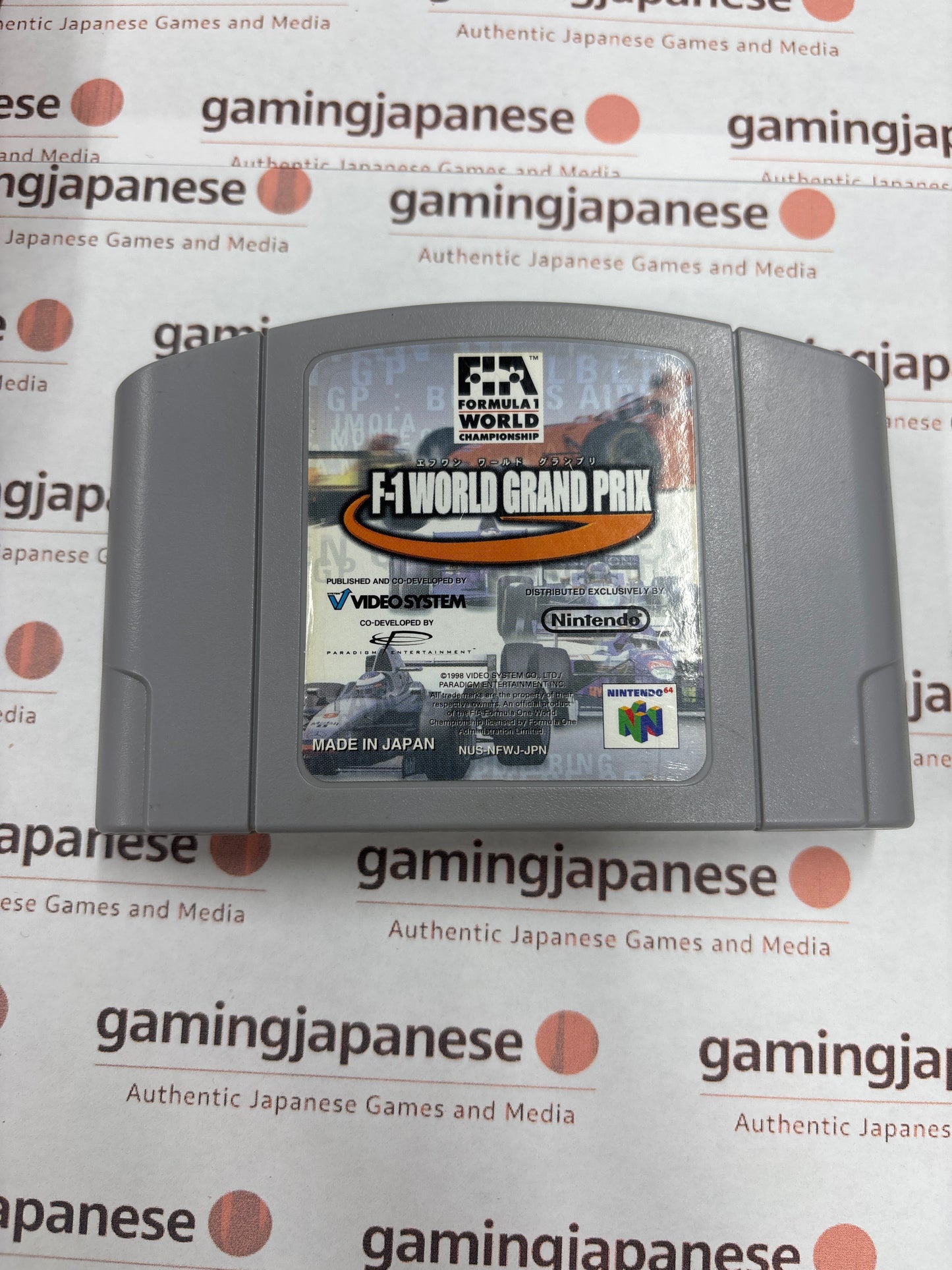 F-1 World Grand Prix [N64] Japanese Import {used}