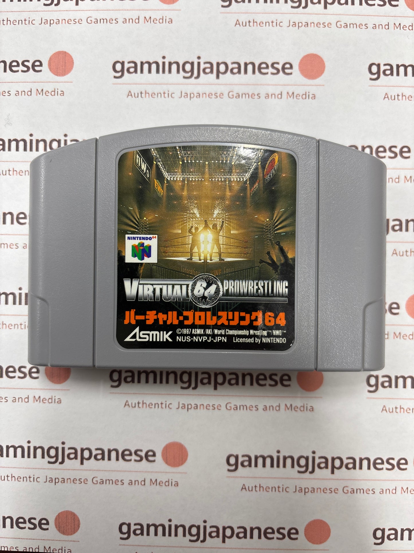Virtual Pro Wrestling [N64] Japan Exclusive {used}