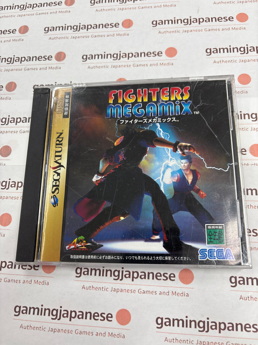 Fighters Megamix [Saturn] Japanese Import {used}