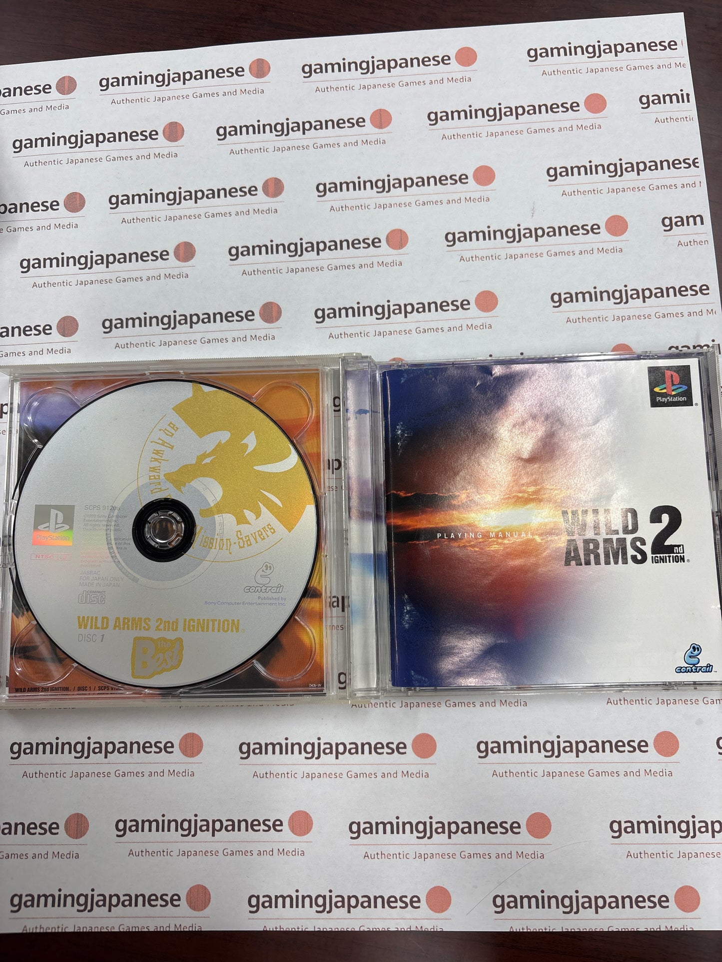 Wild Arms 2nd Ignition [PS1] Japan Exclusive {used}