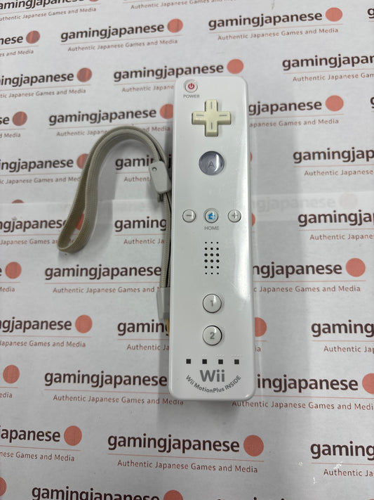 Nintendo Wii Remote Plus <white> Japanese Import NTSC-J Japanese Import