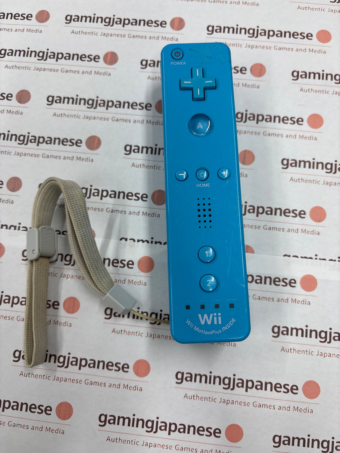 Nintendo Wii Remote Plus <cyan> Japanese Import NTSC-J Japanese Import