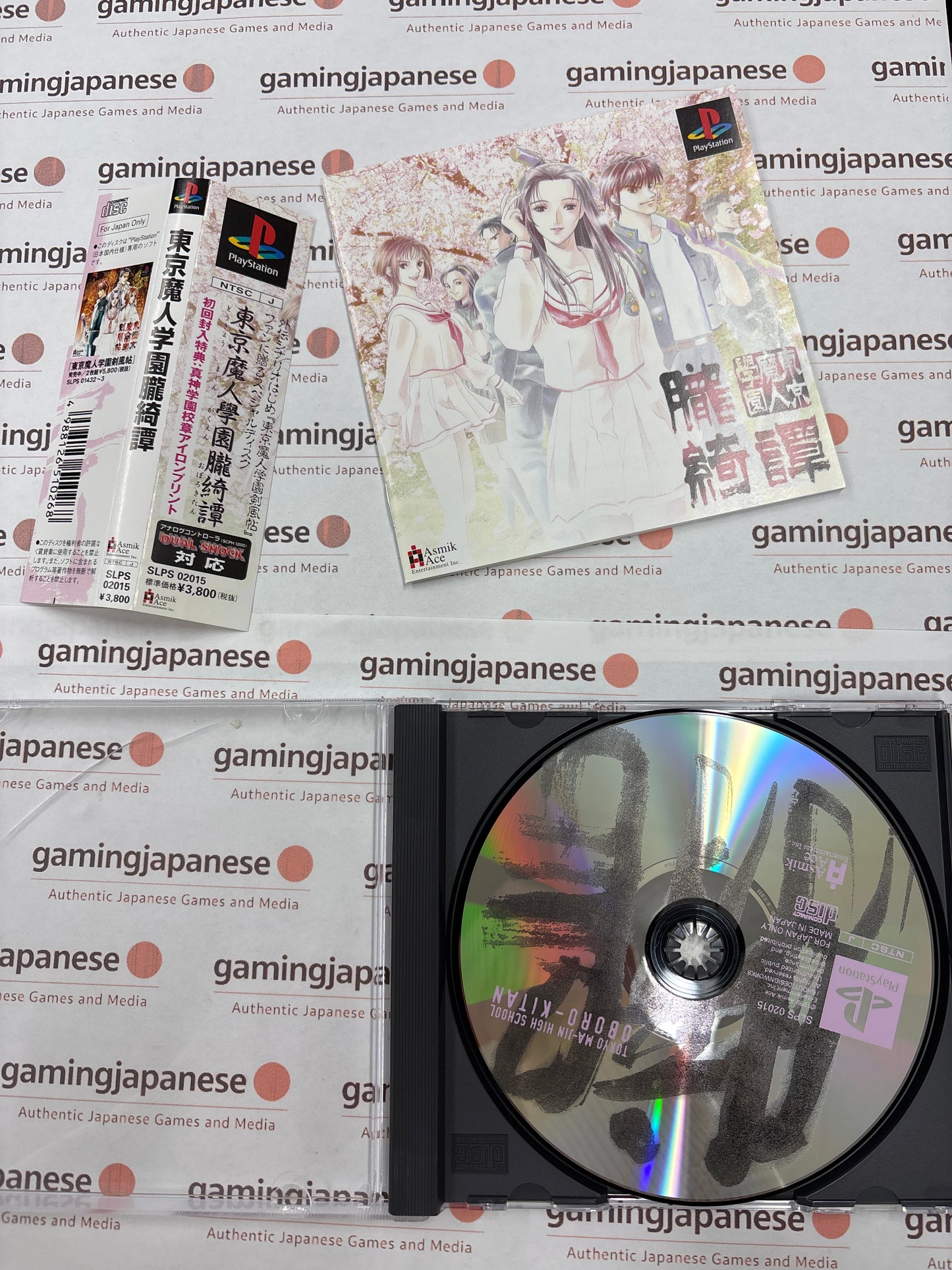 Tokyo Majin Gakuen: Oborokitan [PS1] Japan Exclusive {near mint}