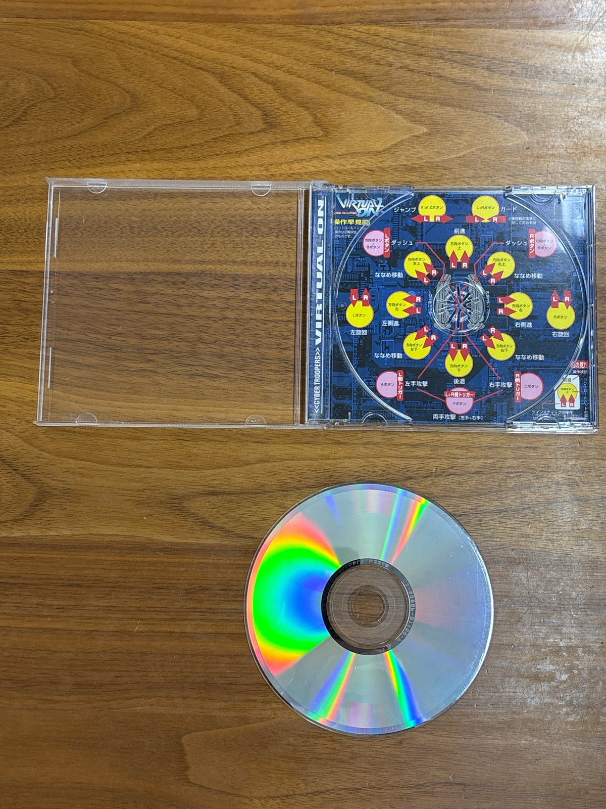 Cyber Troopers Virtual-On (電脳戦機バーチャロン) [Saturn] <case + disc> Japanese Import NTSC-J {used}