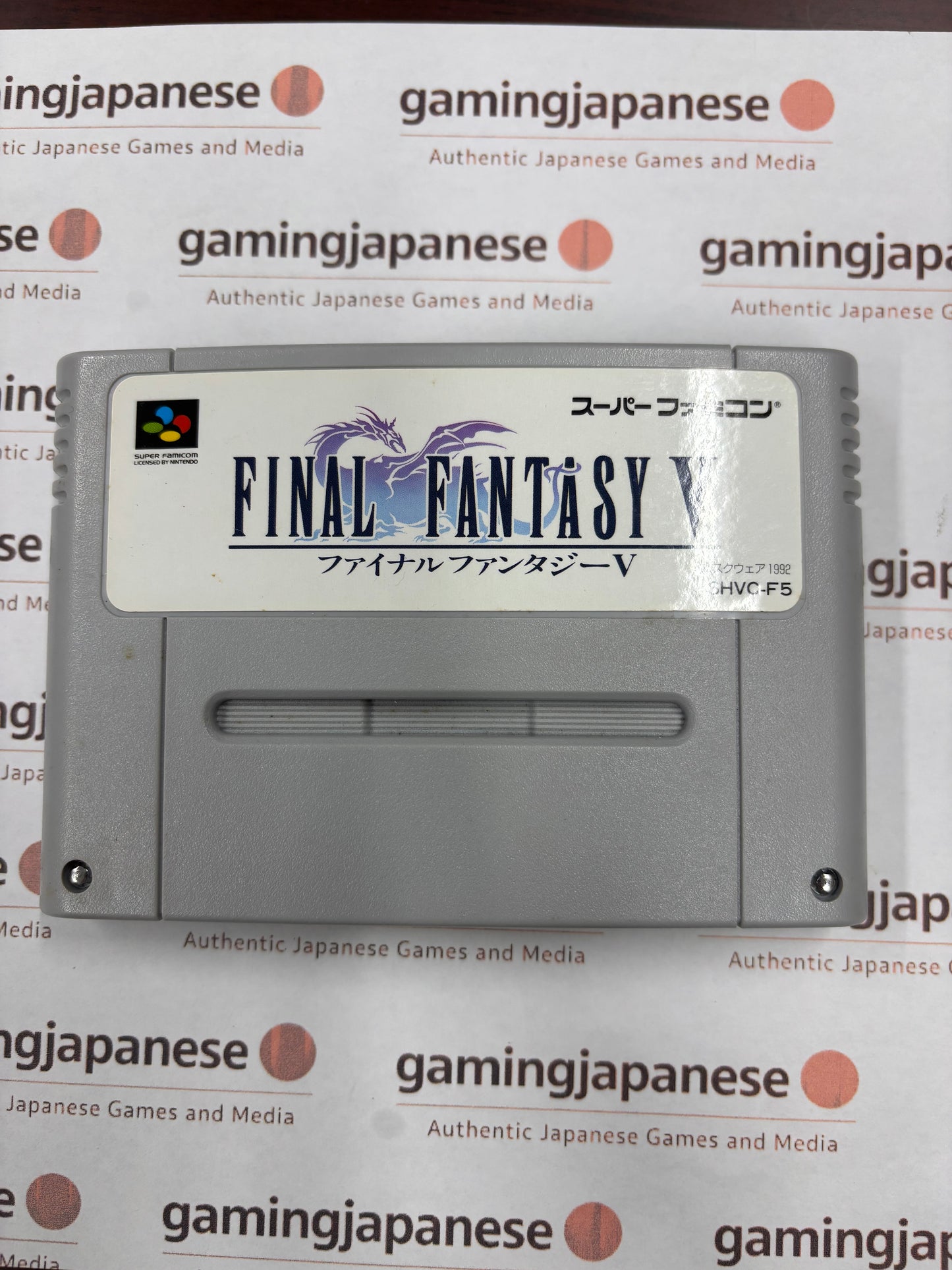 Final Fantasy V [Super Famicom] Japanese Import {mint}