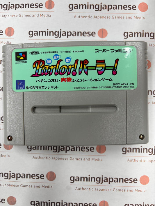 Parlor! [Super Famicom] Japanese Import {used}