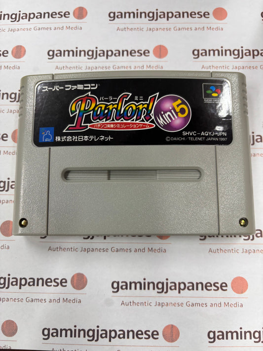 Parlor! 5 [Super Famicom] Japanese Import {used}