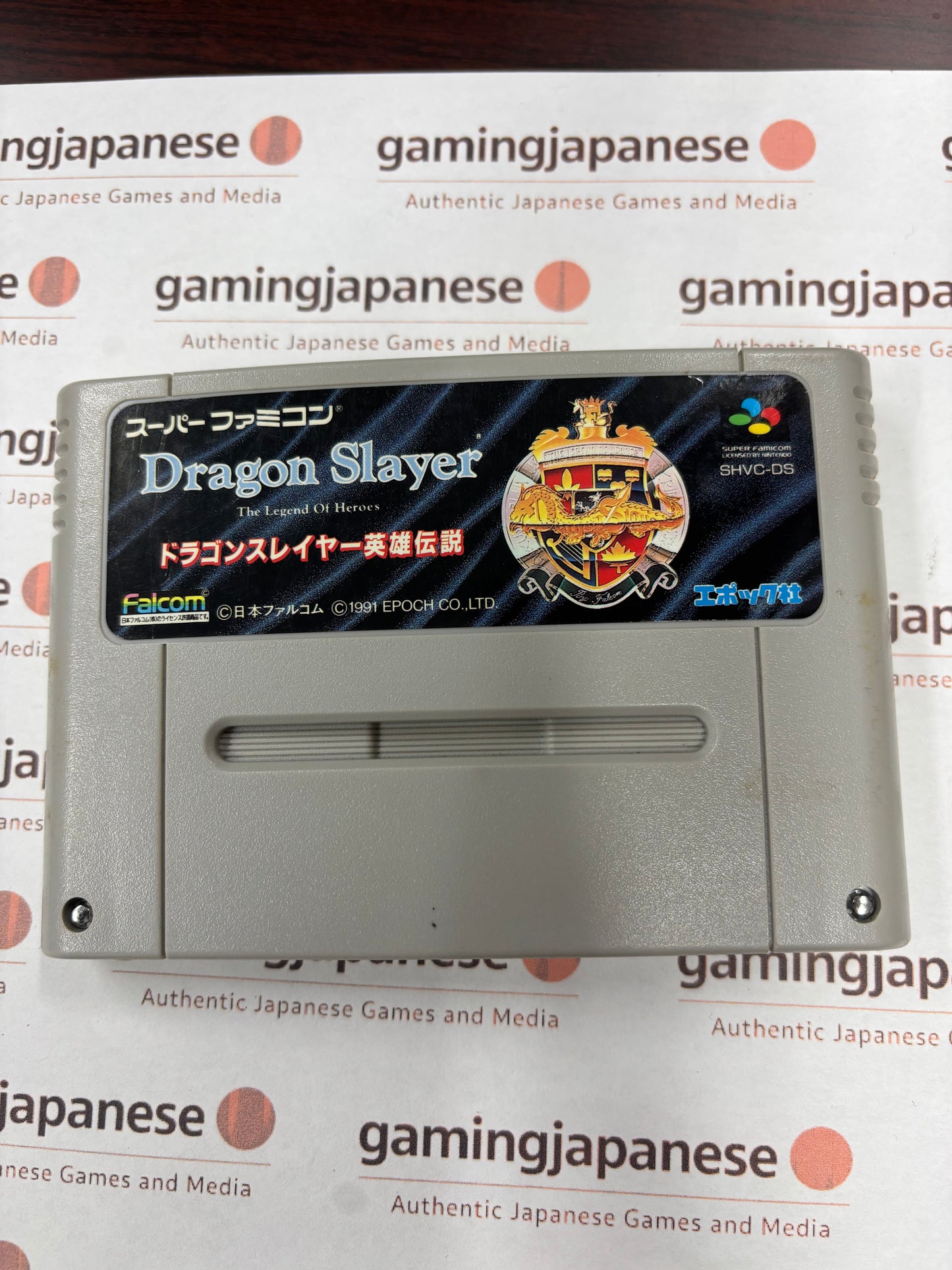 Dragon Slayer: The Legend of Heroes [Super Famicom] Japanese Import {used}