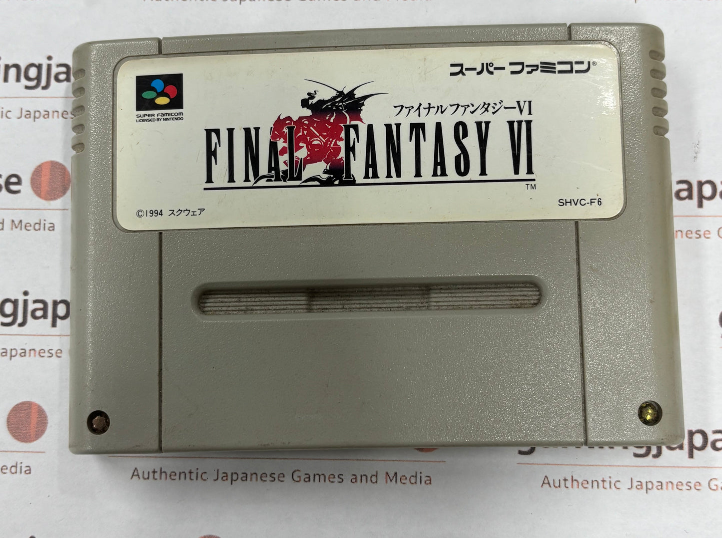 Final Fantasy VI [Super Famicom] Japanese Import {used}