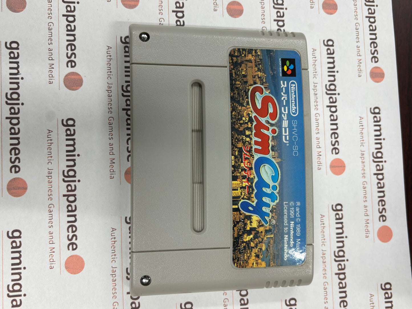 SimCity [Super Famicom] Japanese Import {used}
