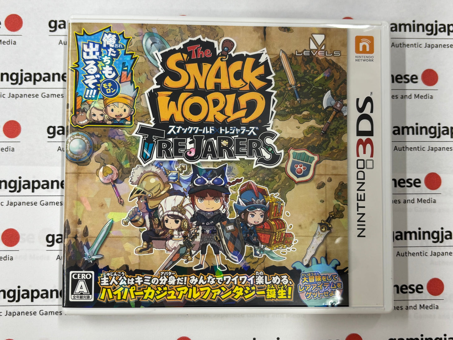 The Snack World Trejarers [N3DS] Japanese Import {used}