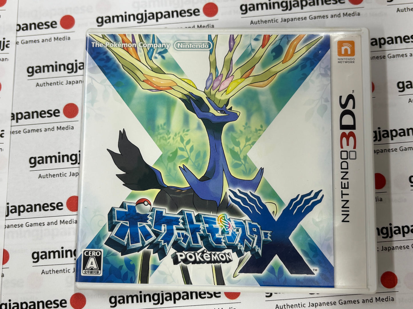 Pokemon X [N3DS] Japanese Import {used}