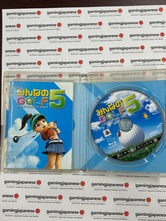 Minna no Golf 5 [PS3] Japanese Import {used}