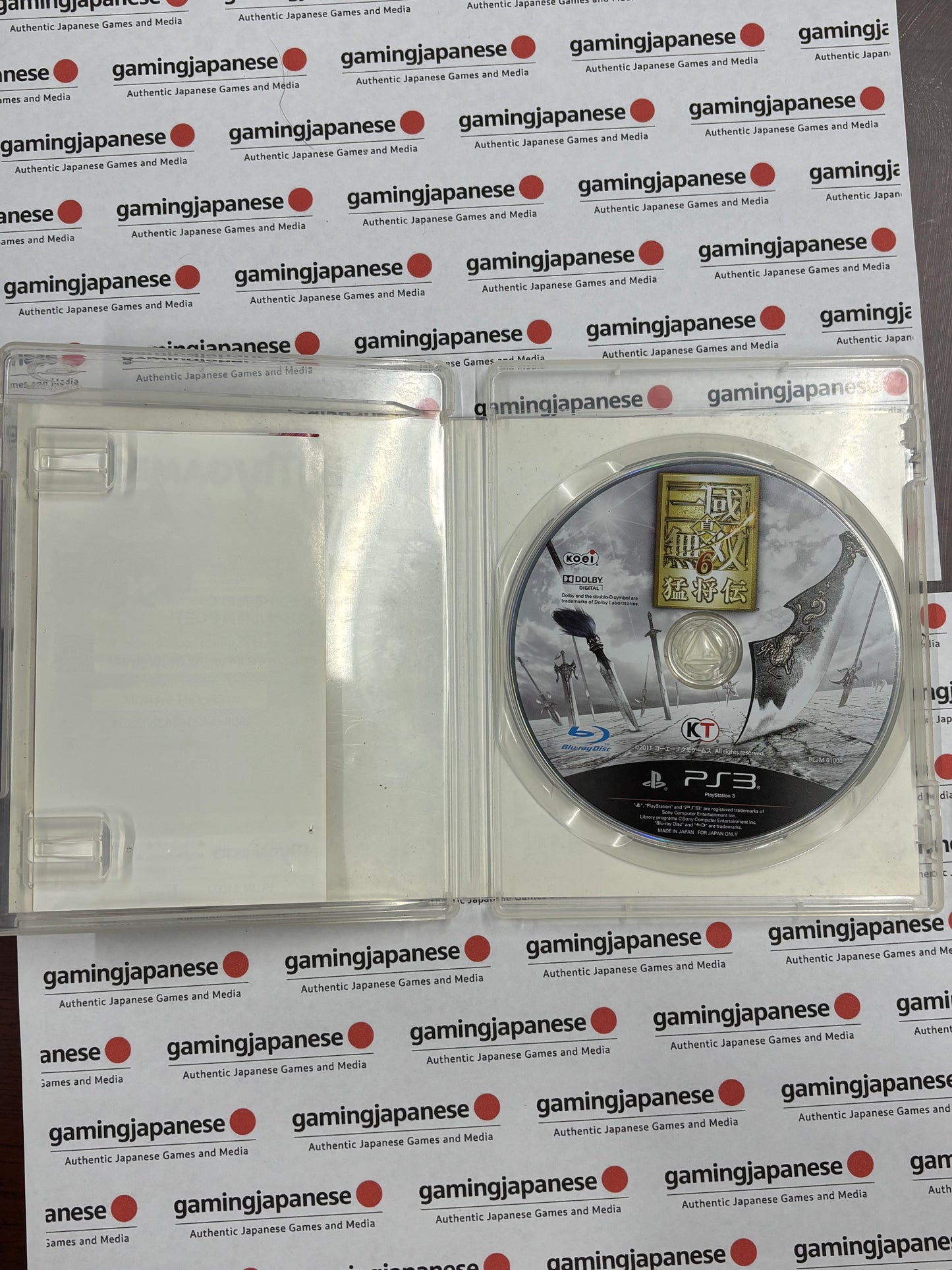 Shin Sangoku Musou 6 Moushouden [PS3] Japanese Import {used}
