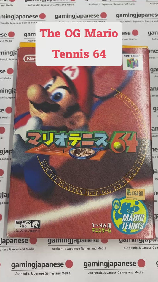 Mario Tennis 64 [Nintendo 64] Japanese Import {near mint}